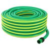 vidaXL Hidrant de grădină 5-straturi Verde și galben 1 / 2'' 10 m PVC