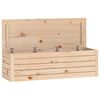 vidaXL Cutie de depozitare, 109x36,5x33 cm, lemn masiv de pin