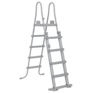 Bestway Scară de siguranță piscină cu 4 trepte Flowclear, 132 cm