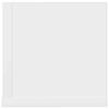 vidaXL Rafturi de perete, 2 buc., alb, 75x16,5x16,5 cm, lemn prelucrat