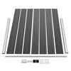 vidaXL Set panouri gard, 526x146 cm, negru, WPC