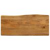 vidaXL Blat masă cu margini, 100x40x3,8 cm, lemn masiv mango