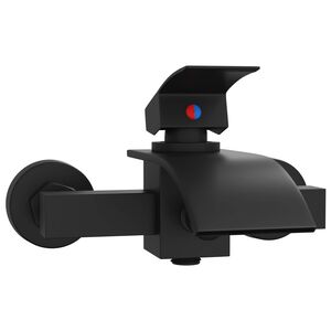 vidaXL Robinet mixer pentru duș Negru G 1 / 2 inci