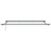 vidaXL Cortina Retractabilă Manual Albastru și Alb 400 &times; 300 cm