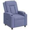 vidaXL Fotoliu recliner Albastru Jeans 75 x 95 x 100 cm Țesătură