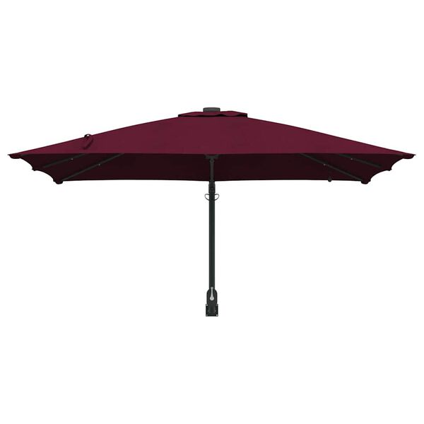vidaXL Parasol de Grădină Roșu Bordeaux 248,5 x 247,5 x 160 cm