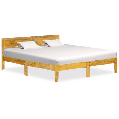 vidaXL Cadru de pat, 180 cm, lemn masiv de mango
