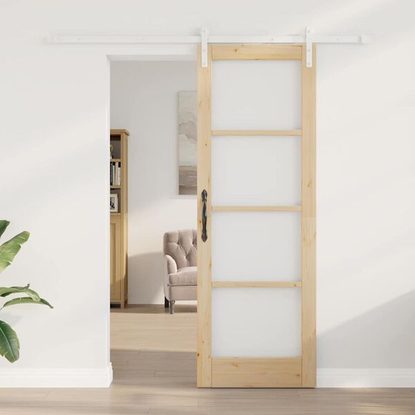 vidaXL Ușă glisantă ORKDAL natural 73,5 x 211 cm
