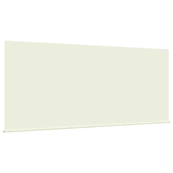 vidaXL Cortina Retractabilă Crem 350 x 250 cm Poliester și Aluminiu