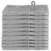 vidaXL Prosop pentru musafiri SOLUND 10 buc. Gri 15 x 21 cm 550 gsm