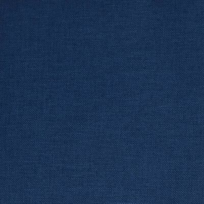 vidaXL Scaun de birou pivotant, albastru, material textil