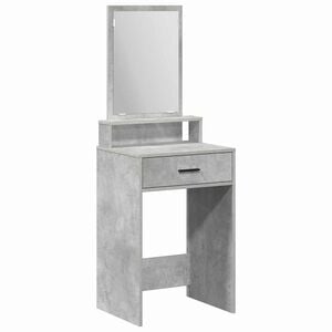 vidaXL Masă de Machiaj Gri din beton 50 x 41 x 140 cm Lemn prelucrat