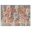 vidaXL Covor ORIZ Portocaliu 120 x 170 cm 100% Polyester