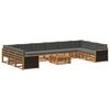 vidaXL Seturi de canapele 11 buc. Lemn Solid de Acacia
