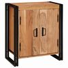 vidaXL Dulap de noapte Maro 66 x 35 x 76 cm lemn masiv de acacia