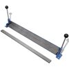 vidaXL Mașină manuală de &icirc;ndoit plăci din oțel 760 mm
