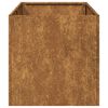 vidaXL Jardinieră Rusty 40x80x40 cm Oțel pentru intemperii