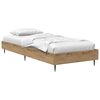 vidaXL Cadru de pat Stejar artizanal 80 x 200 cm Lemn prelucrat