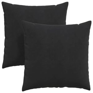vidaXL Perne pentru canapea 2 pcs Negru 60 x 60 cm