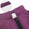 vidaXL Haina pentru C&acirc;ini cu ham Violet L40 Fleece și poliester