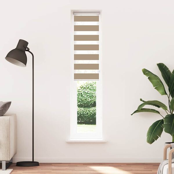 vidaXL Jaluzea tip zebra 40x200 cm lățime țesătură 35,9 cm poliester