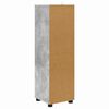 vidaXL Dulap de Baie Gri din beton 30,5 x 30 x 101 cm Lemn compozit
