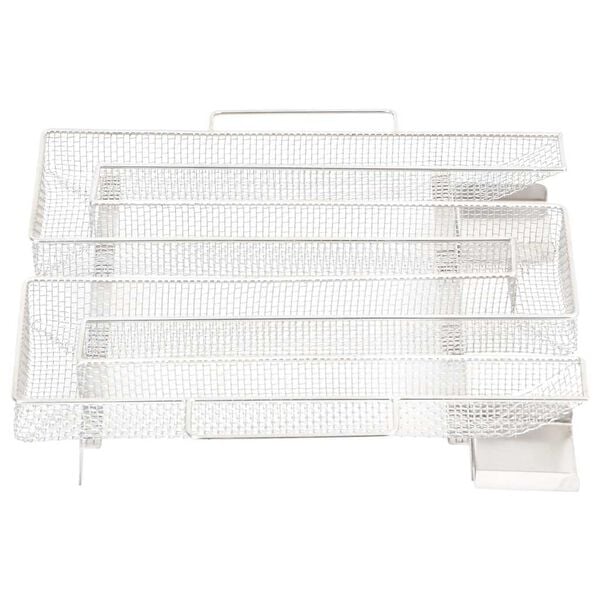 vidaXL Generator de fum rece 4 laturi 22,5 cm oțel inoxidabil