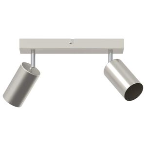 vidaXL Spot de tavan Nichel 26 x 6 x 16 cm Metal