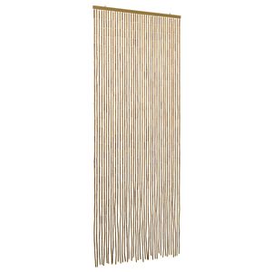 vidaXL Cortină pentru ușa de insecte multicolor 90 x 200 cm Bambus