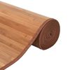 vidaXL Covor dreptunghiular, natural, 80x400 cm, bambus