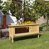 Kerbl Casă pentru rozătoare "Alfred", 116x45x62 cm, lemn glazurat
