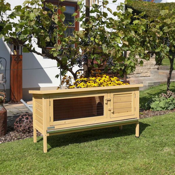 Kerbl Casă pentru rozătoare "Alfred", 116x45x62 cm, lemn glazurat