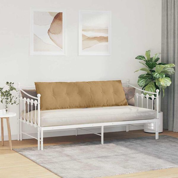 vidaXL Perna pentru spate Maro 160 x 50 cm Țesătură din corduroy