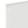 vidaXL Cadru de pat cu headboard Alb 90 x 190 cm Lemn compozit