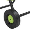 vidaXL Cărucior tambur furtun verde set racorduri furtun 0,5" 30 m PVC