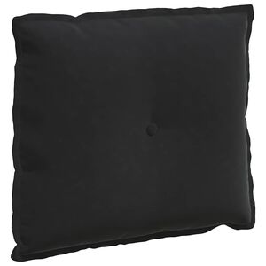 vidaXL Perna pentru spate Negru 60 x 50 cm Țesătură din corduroy