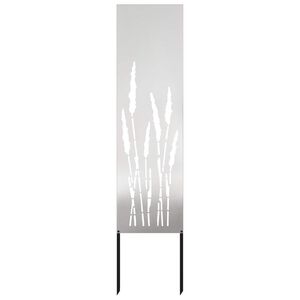 vidaXL Ecran de intimitate pentru grădină Argintiu 32 x 140 cm