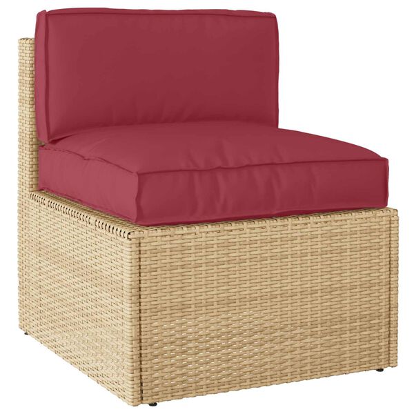 vidaXL Set de perne pentru palet 2 pcs Crem 80 x 80 x 12 cm