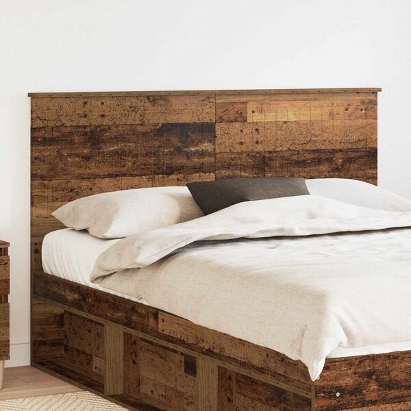 vidaXL Tăblie cap cu headboard Lemn Vechi 150 cm Lemn compozit