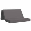 vidaXL Canapea Pat Pliabilă 140 x 67 x 45 cm Gri deschis