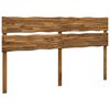 vidaXL Tăblie de pat cu margini naturale ROSTOCK natural 200 cm