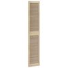 vidaXL Ușă de Dulap natural 201 x 2,1 x 39,5 cm Lemn masiv de pin