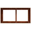 vidaXL Jardinieră Rusty 80x40x40 cm Oțel pentru intemperii