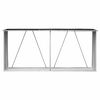 vidaXL Șopron depozitare lemne antracit 330x84x152 cm oțel galvanizat