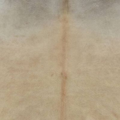 vidaXL Covor din piele de vacă naturală, bej, 150 x 170 cm