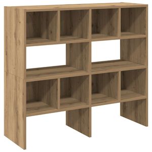 vidaXL Rafturi pantofi 2 buc Stejar artizanal stivuibil 89,5x30x40 cm