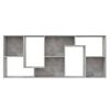 vidaXL Bibliotecă, gri beton, 67x24x161 cm, lemn prelucrat