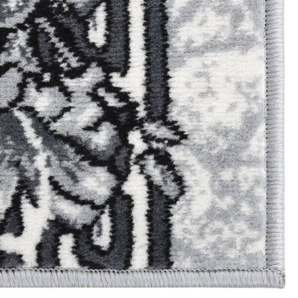 vidaXL Covor traversă BCF, gri, 100x200 cm