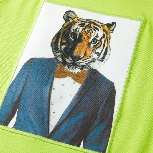 Tricou pentru copii cu m&acirc;neci scurte, lime, 92