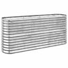 vidaXL Strat &icirc;nălțat grădină 152x40x68 cm oțel galvanizat